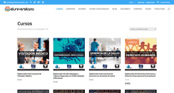 Desktop Screenshot of eluniversitario.net